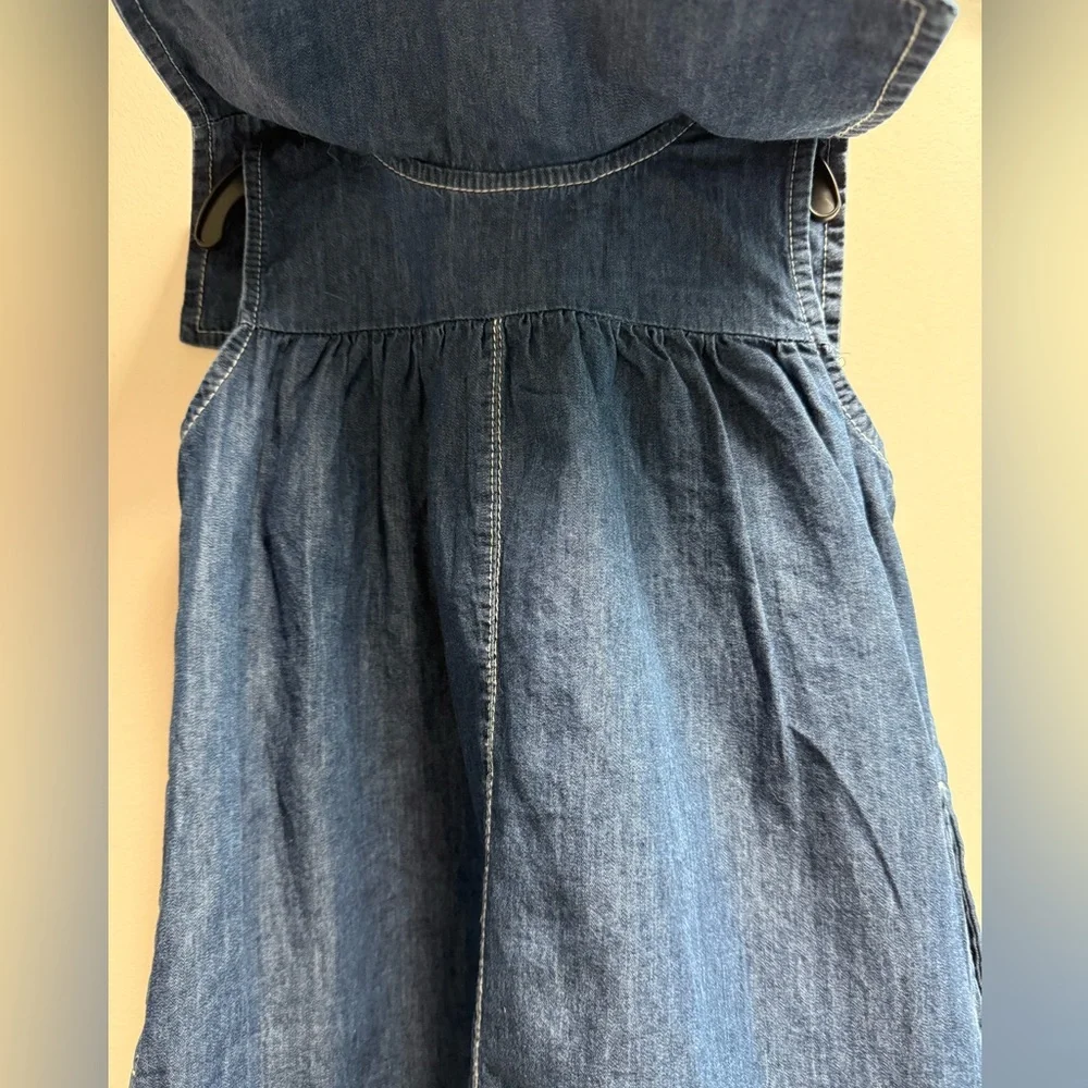 1+ in THE FAMILY Baby Dulia Denim Dress - Size 24 months - Picture 9 of 10